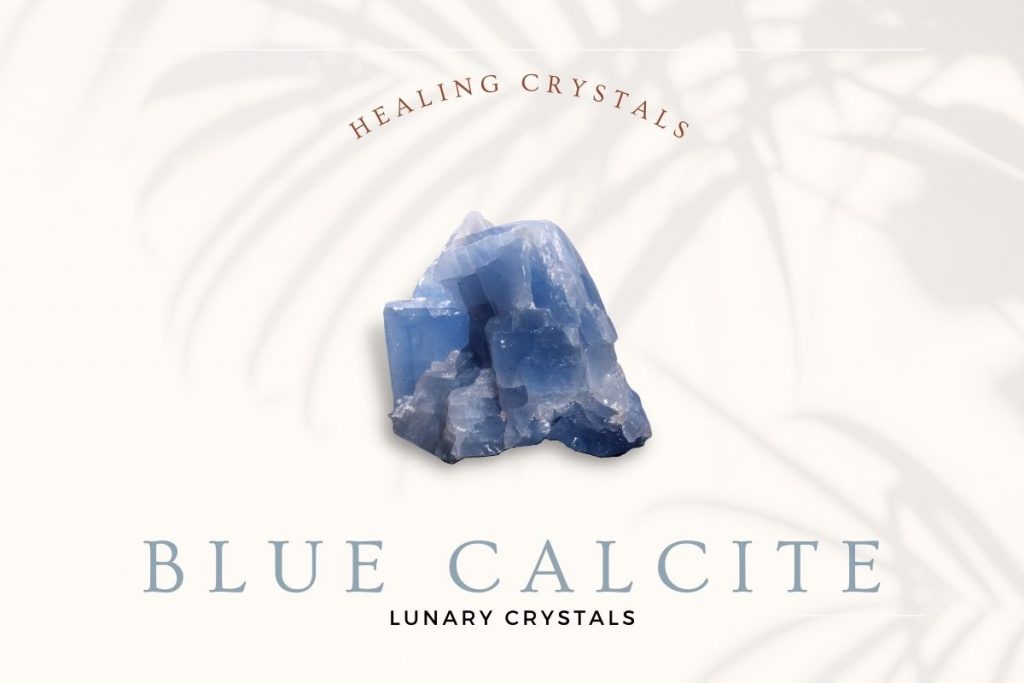 Blue Calcite Lunary Crystals