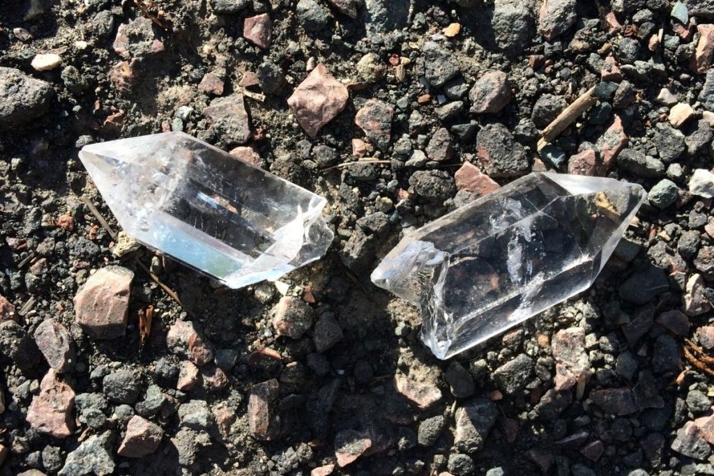 Broken Quartz Crystal
