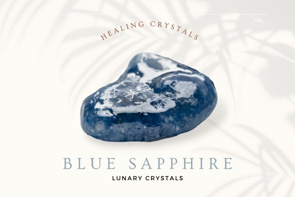 Blue Sapphire Lunary Crystals