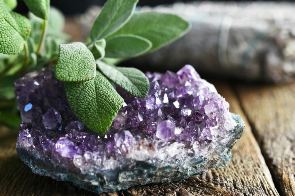 Beautiful Amethyst Cluster Decoration