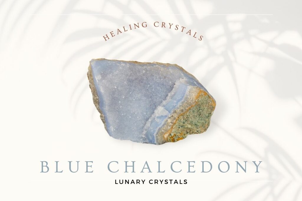 Blue Chalcedony Lunary Crystals