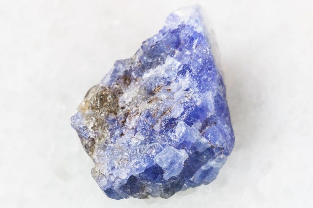 Raw Tanzanite Crystal