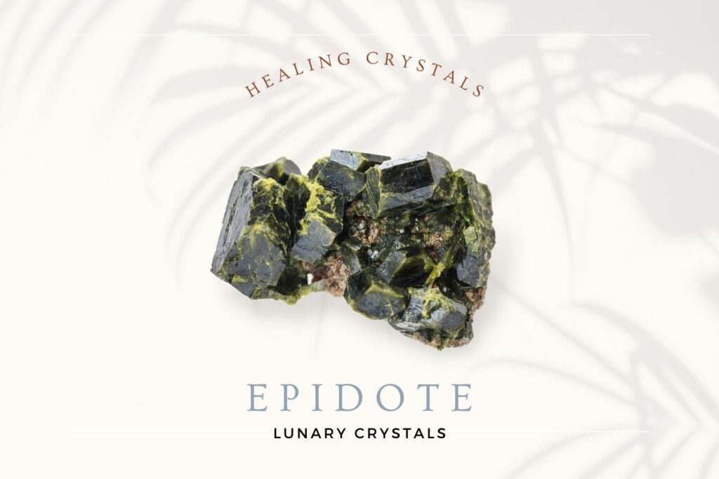 Epidote Lunary Crystals