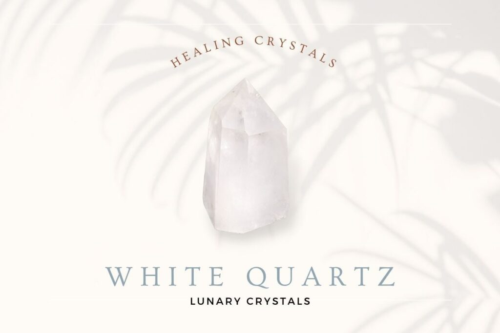 White Quartz Lunary Crystals